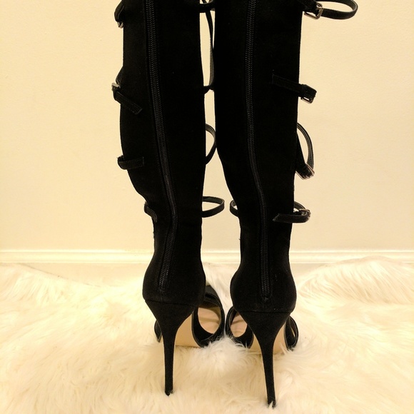 Knee High Gladiator Heels - Picture 3 of 3